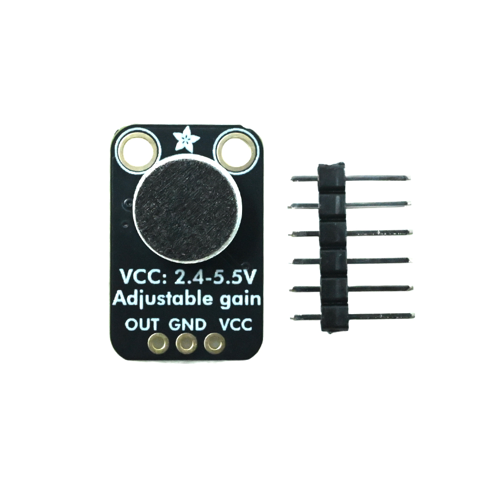 Adafruit Electret Microphone Amplifier – MAX4466 with Adjustable Gain