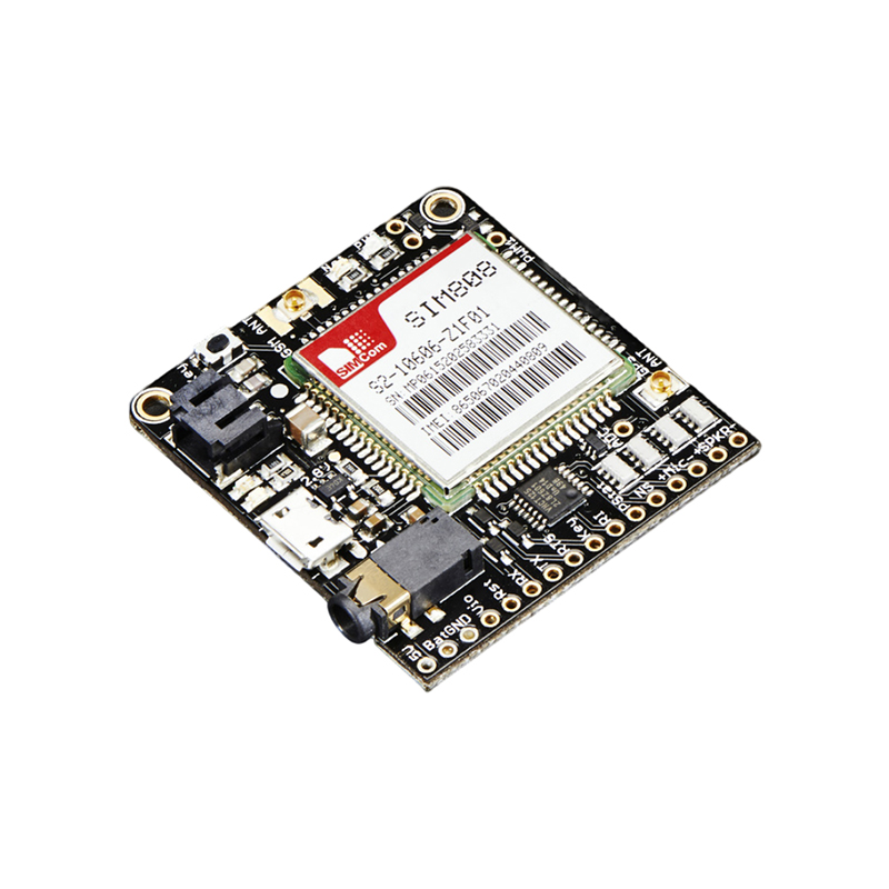 Adafruit FONA 808 – Mini Cellular GSM + GPS Breakout