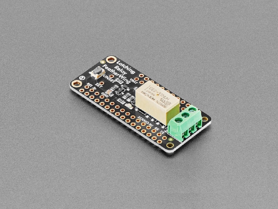 Adafruit Latching Mini Relay FeatherWing