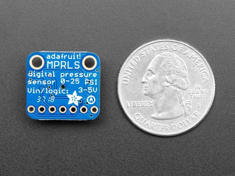 Adafruit MPRLS 0–25 PSI Ported Pressure Sensor Breakout RoHS
