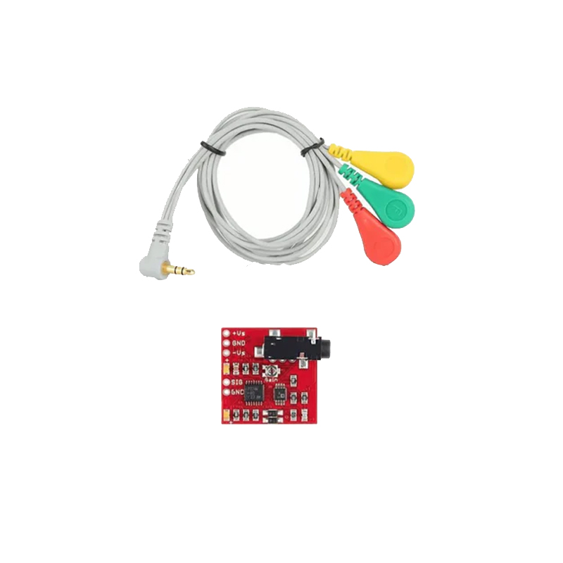 Advance Technologies EMG Muscle Sensor Module V3.0 with Cable And Electrodes