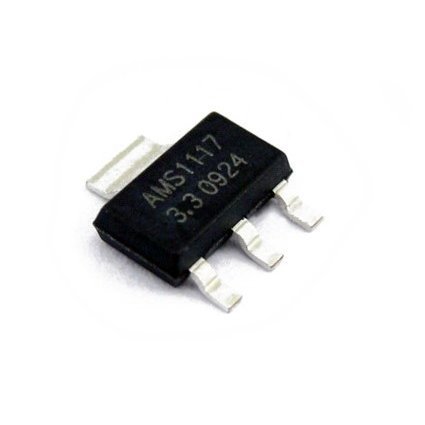 AMS1117-3.3V, 1A, SOT-223 Voltage Regulator IC