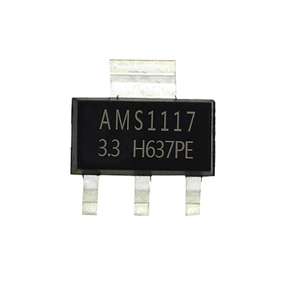 AMS1117-3.3V, 1A, SOT-223 Voltage Regulator IC