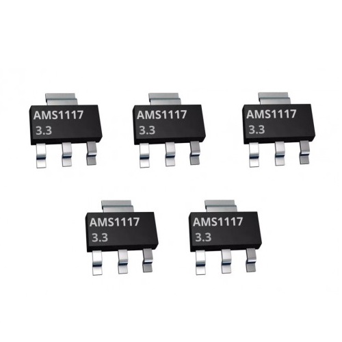 AMS1117-3.3V, 1A, SOT-223 Voltage Regulator IC