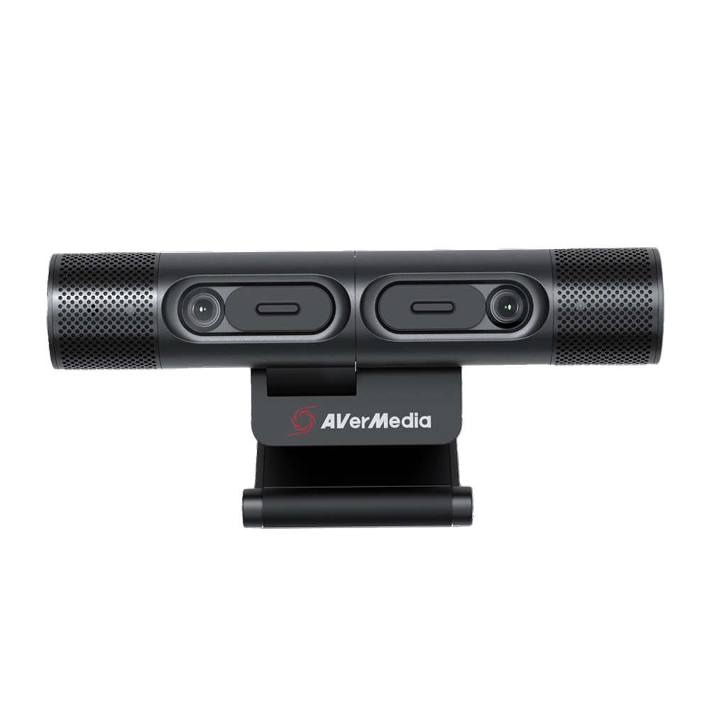 AVerMedia PW313D DualCam Webcam for Online Teaching, Product Demo & Document Presentation