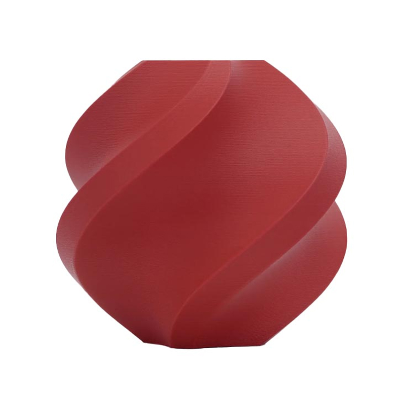 Bambu Lab PLA Matte -Dark Red – Reusable Spool 1.75mm 3D Printing Filament