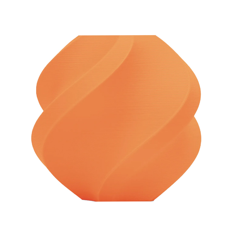 Bambu Lab PLA Matte – Mandarin Orange – Reusable Spool 1.75mm 3D Printing Filament