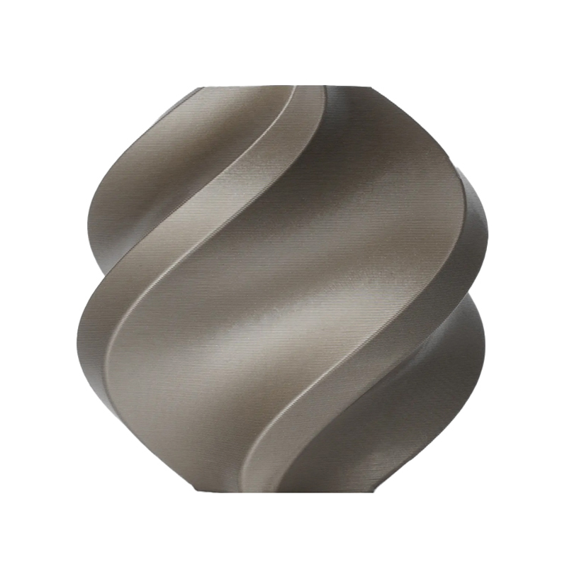 Bambu Lab PLA Metal – Iridium Gold Metallic – Reusable Spool 1.75mm 3D Printing Filament