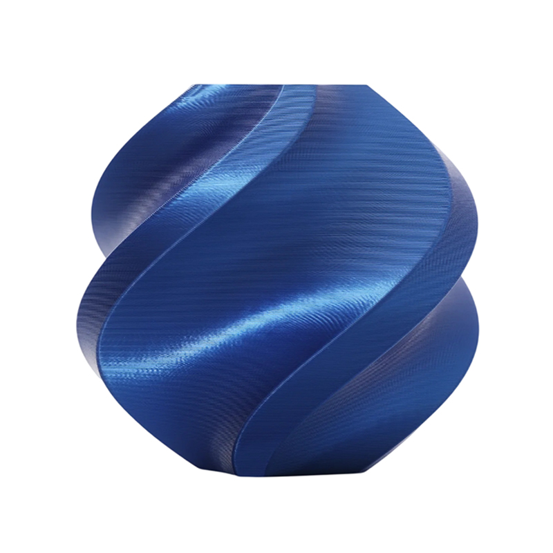 Bambu Lab PLA Silk+ – Blue – Reusable Spool 1.75mm 3D Printing Filament