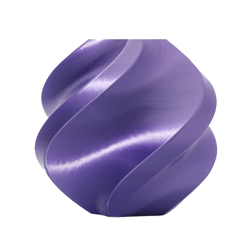 Bambu Lab PLA Silk+ – Purple – Reusable Spool 1.75mm 3D Printing Filament
