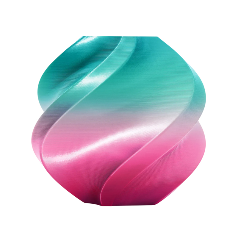 Bambu Lab PLA Silk – South Beach – Reusable Spool 1.75mm 3D Printing Filament