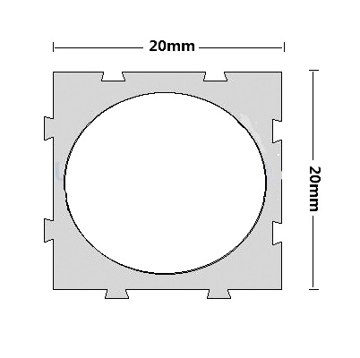 Battery Holder / Battery Spacer for 18650 1 x 1 with 18.4mm Bore Diameter