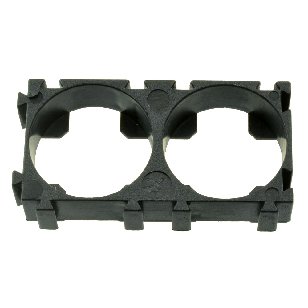 Battery Holder / Battery Spacer for 18650 2 x 1 with 18.4mm Bore Diameter