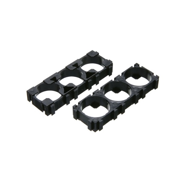 Battery Holder / Battery Spacer for 18650 3 x 1 with 18.4mm Bore Diameter