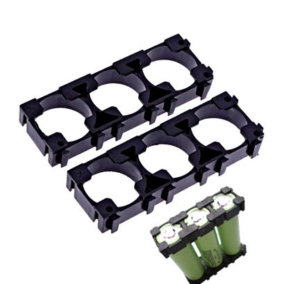 Battery Holder / Battery Spacer for 18650 3 x 1 with 18.4mm Bore Diameter
