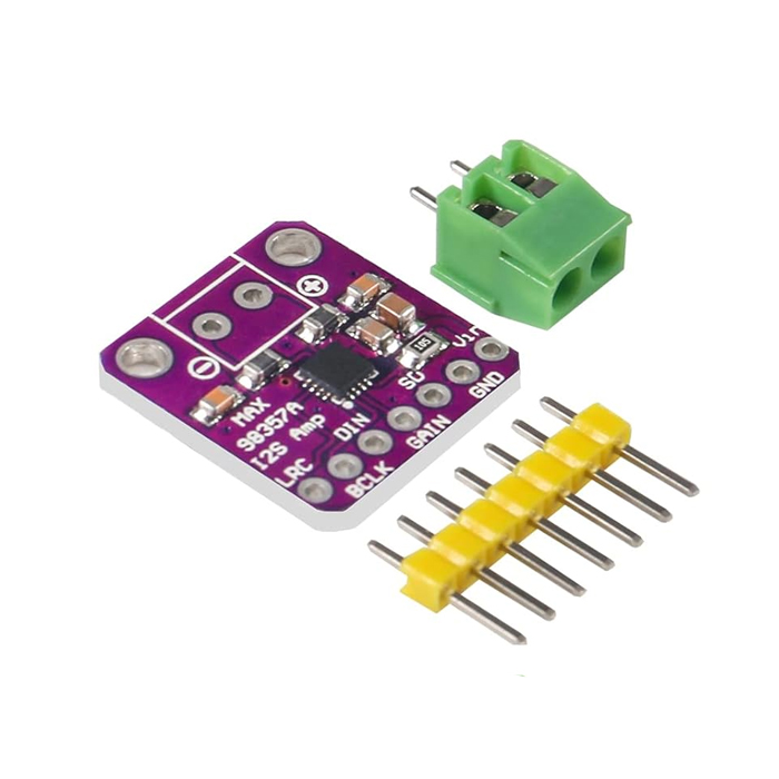(BGA)Max98357 I2S Amplifier Breakout Interface Decoder Module without Soldering