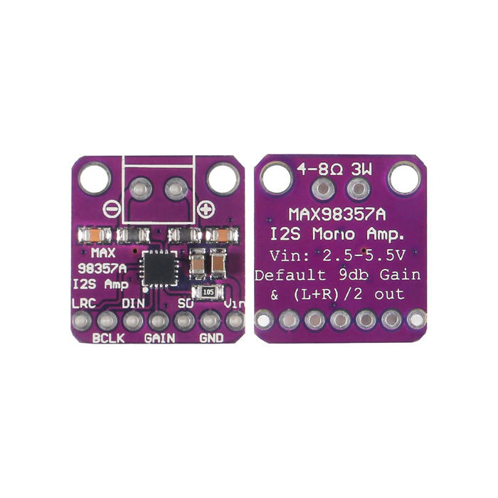 (BGA)Max98357 I2S Amplifier Breakout Interface Decoder Module without Soldering