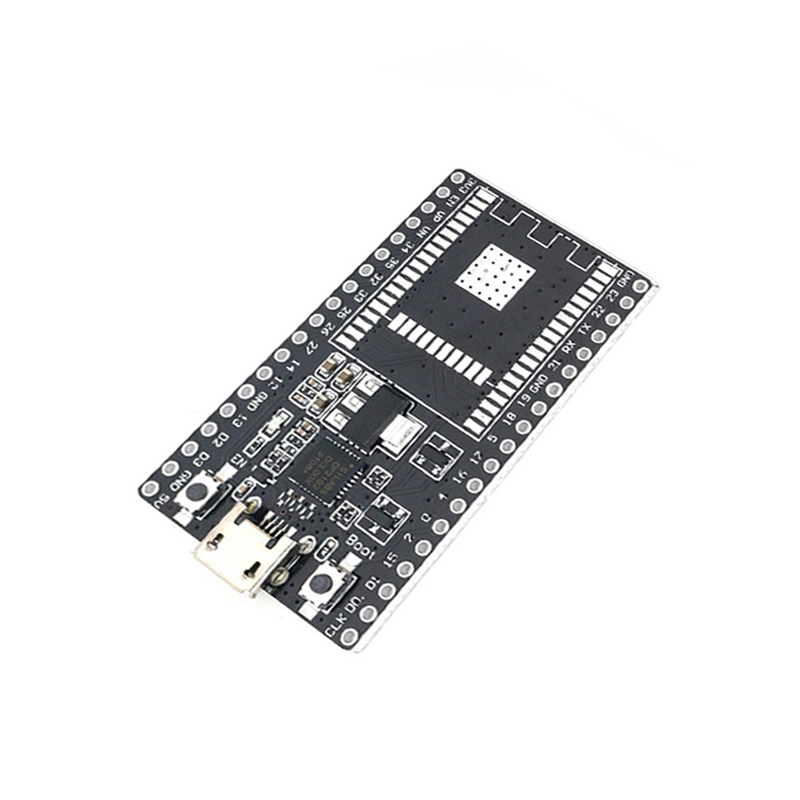 Black ESP32-DEVKITC Development Board Backboard