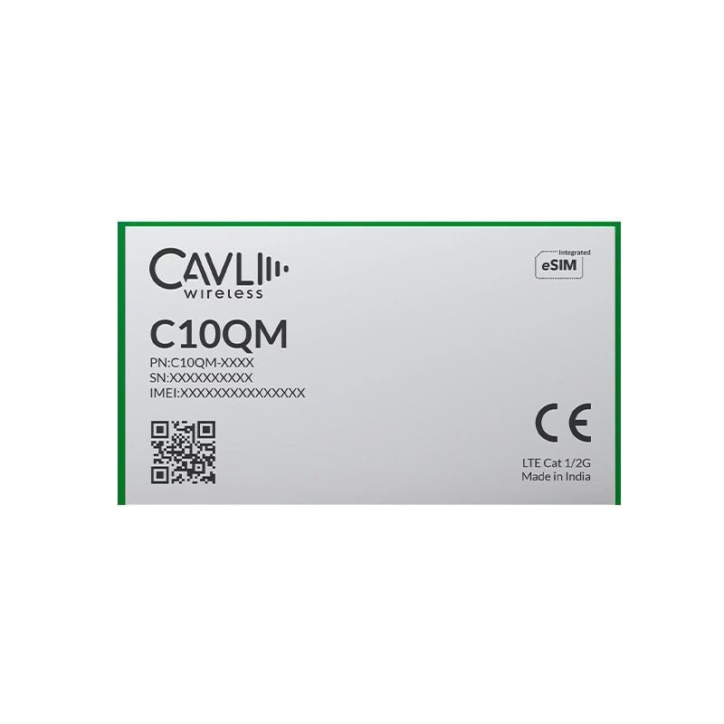 Cavli Wireless C10QM LTE Cat 1 IoT Module