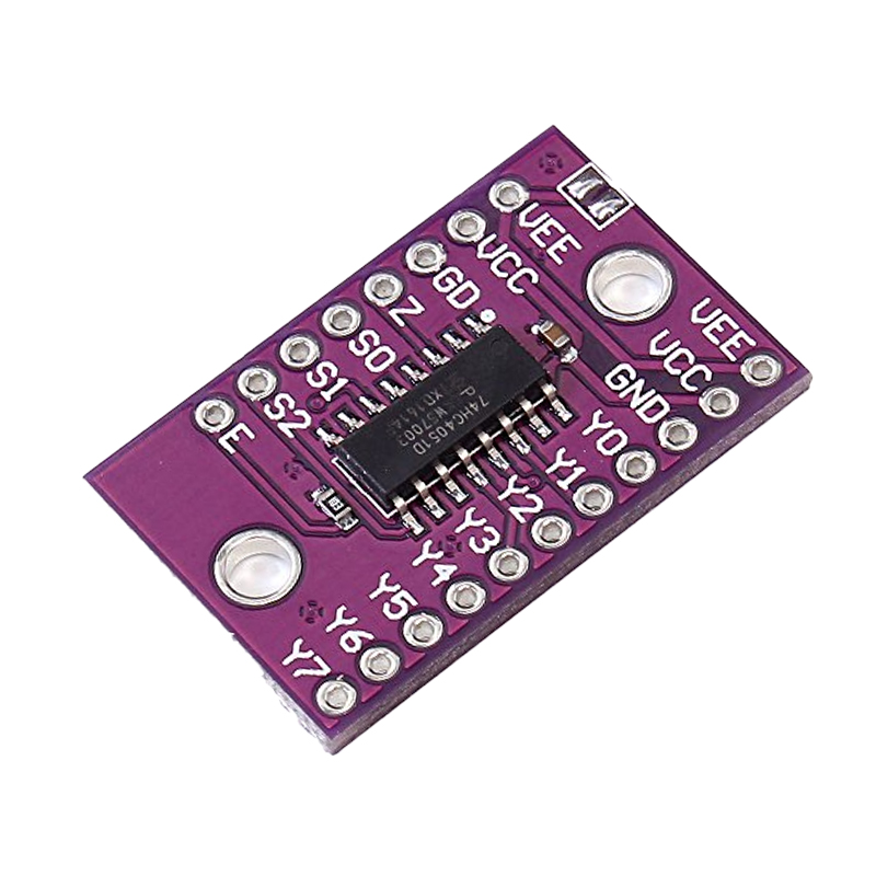 CJMCU-4051 74HC4051 8 Channel Analog Multiplexer/Demultiplexer Breakout Board for Arduino