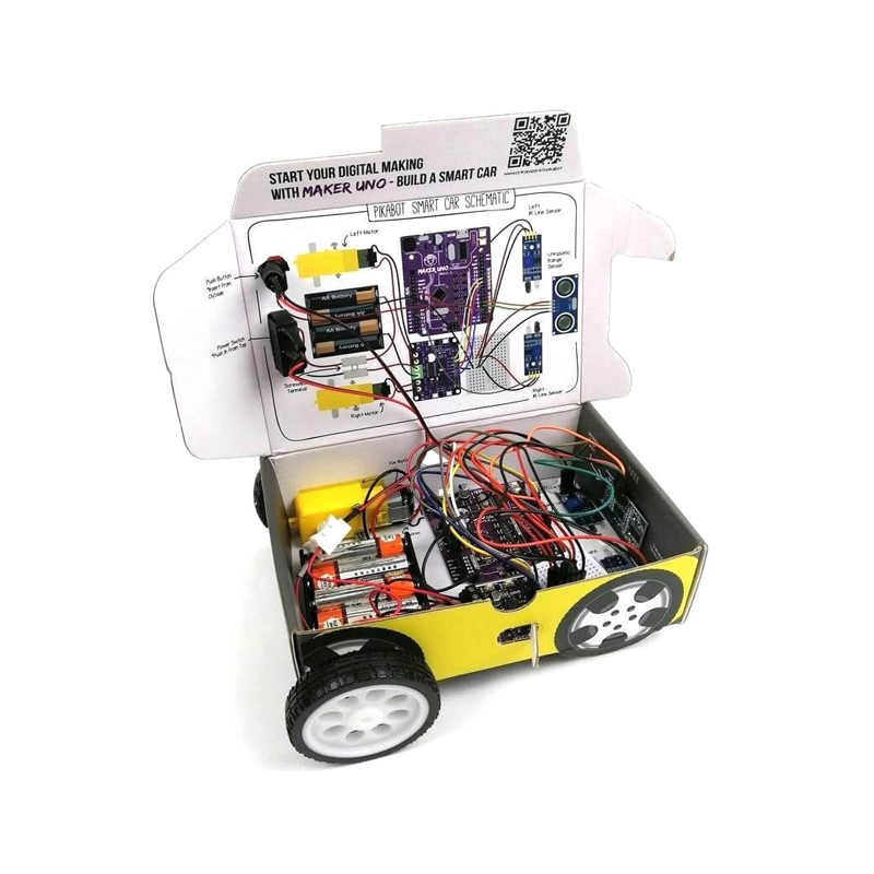 Cytron PikaBot – Maker UNO Smart Car Kit