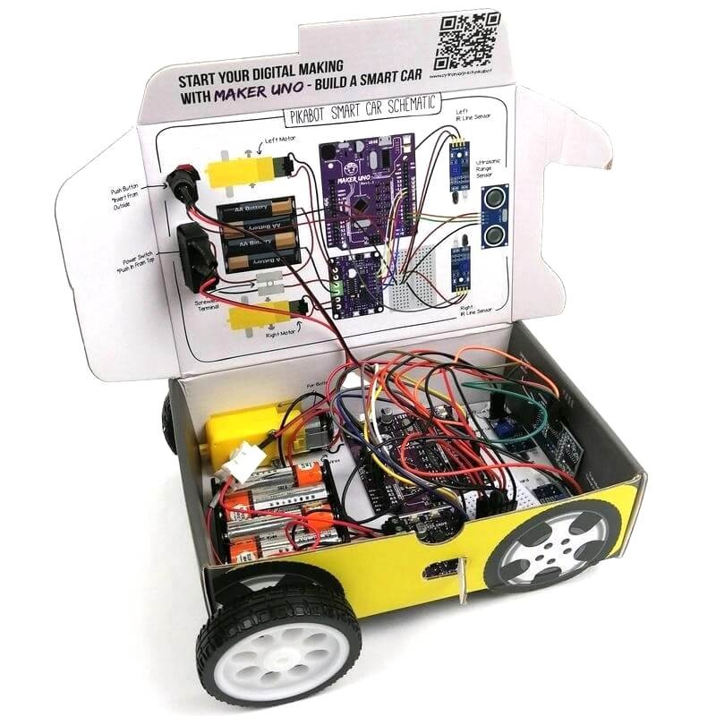 Cytron PikaBot – Maker UNO Smart Car Kit