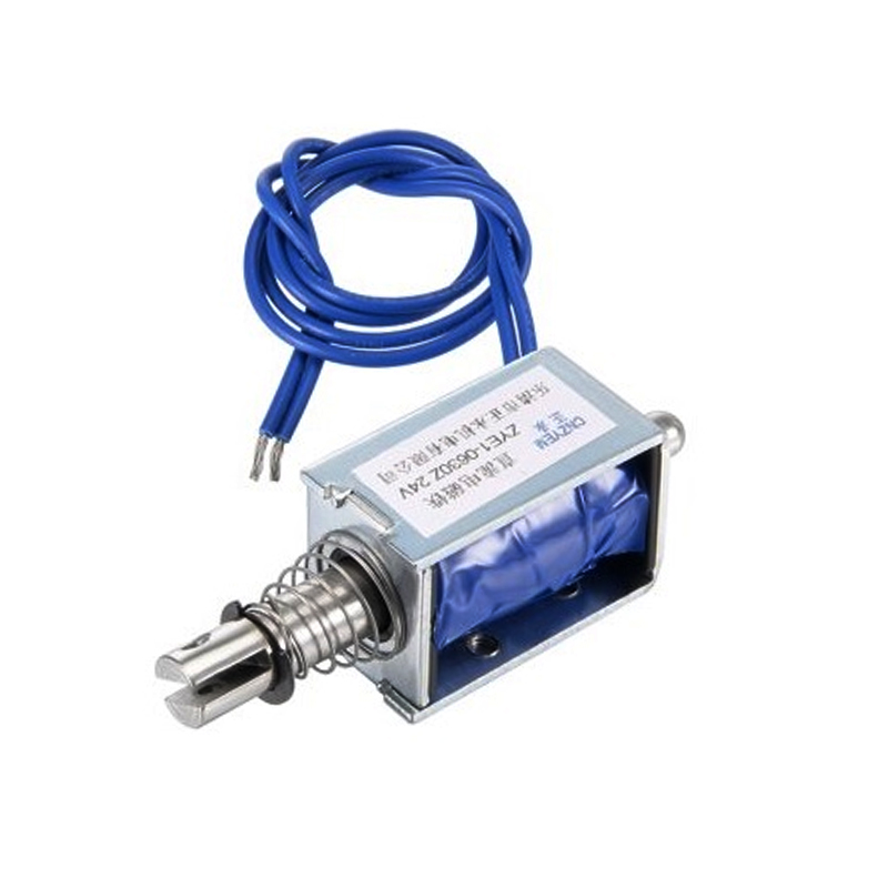DC24V 0.3N 10mm Push Pull Solenoid Electromagnet
