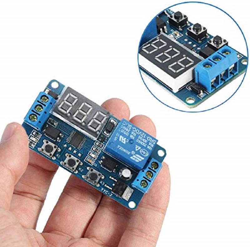 DC24V 1 Channel Relay Module Delay Timer Control Switch Board
