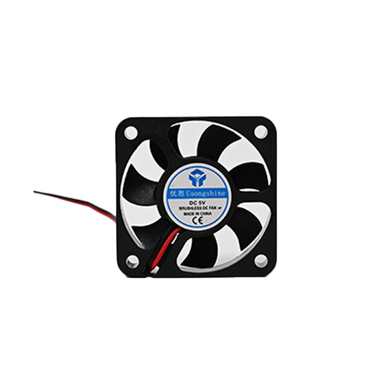 DC5V 5010 Double Ball Cooling Fan with 2Pin 30CM Cable Size:50*50*10MM