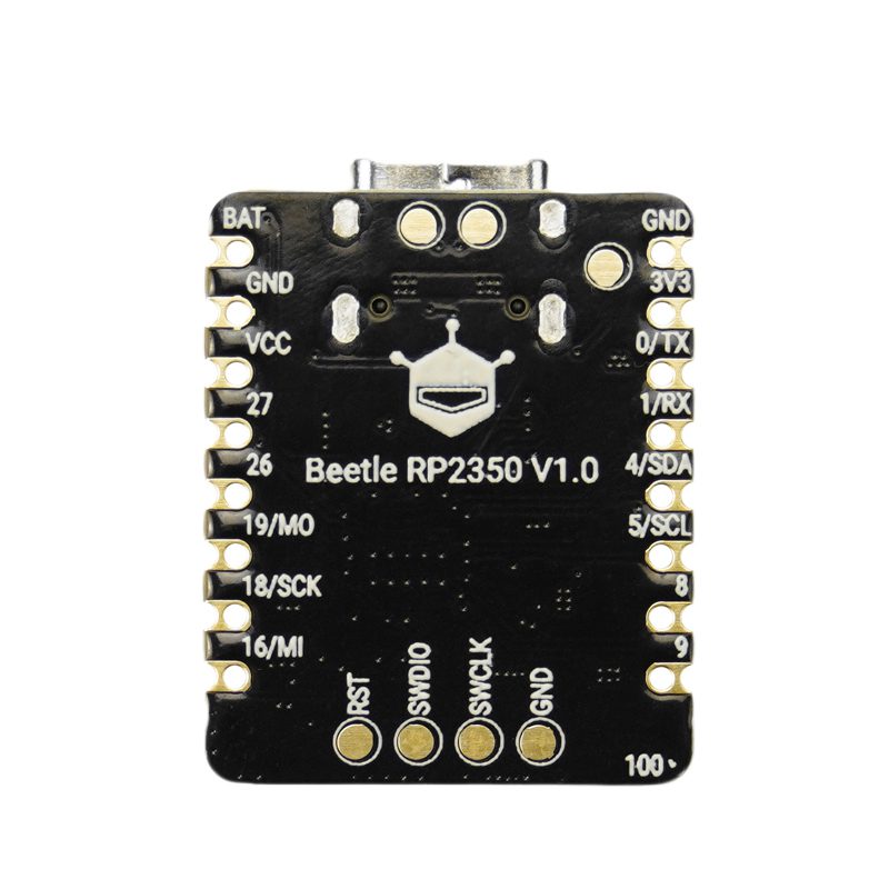 DFRobot Beetle RP2350 Mini Dual-Core Development Board (ARM Cortex-M33 / RISC-V)