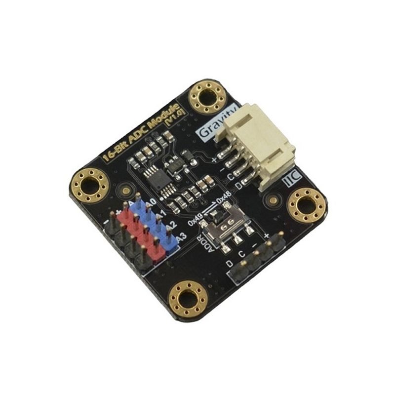 DFRobot Gravity: I2C ADS1115 16-Bit ADC Module (Arduino & Raspberry Pi Compatible)