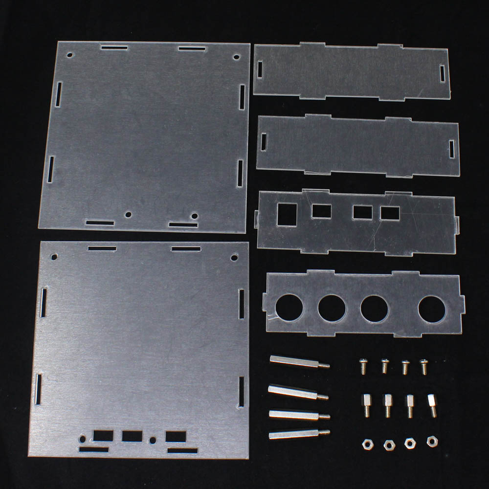 DIY Acrylic case for Class D Power Amplifier