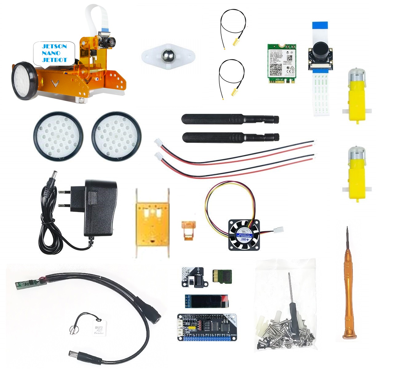 DIY Nvidia JetsonNano Development Learning Kit (JetBot)