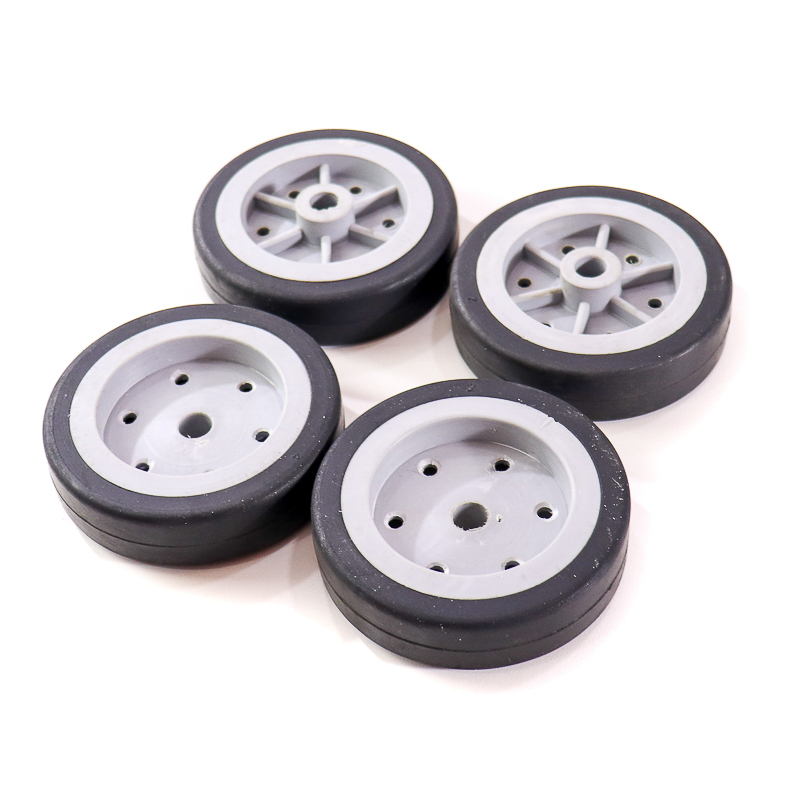 EasyMech 100 mm HD Wheel Basic Shock Absorber Smart Car Robot Chassis