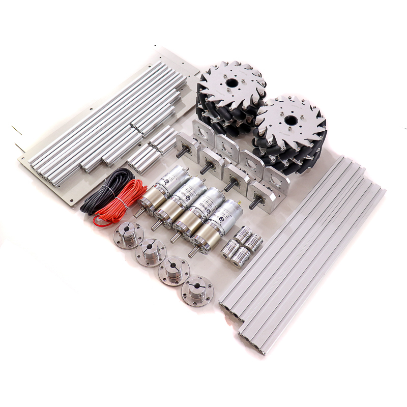 EasyMech 152 mm Mecanum Wheel Basic Shock Absorber Smart Car Robot Chassis