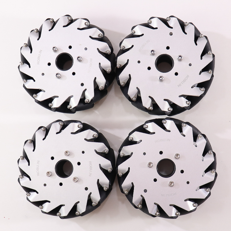EasyMech 152 mm Mecanum Wheel Basic Shock Absorber Smart Car Robot Chassis