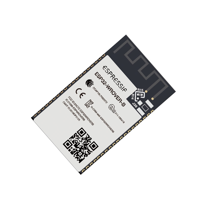 ESP32-WROVER-B 16M 128Mbit Flash WiFi Bluetooth Module