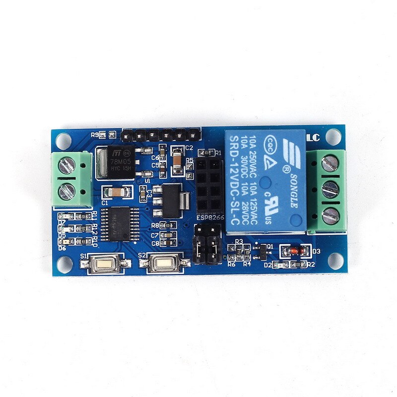 ESP8266 ESP-01 12V 1, Channel WiFi Relay, Module Things Smart, Home Remote Control, Switch