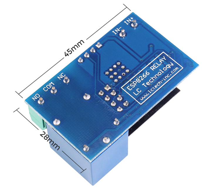 ESP8266 WiFi 5V 1 Channel Relay Module