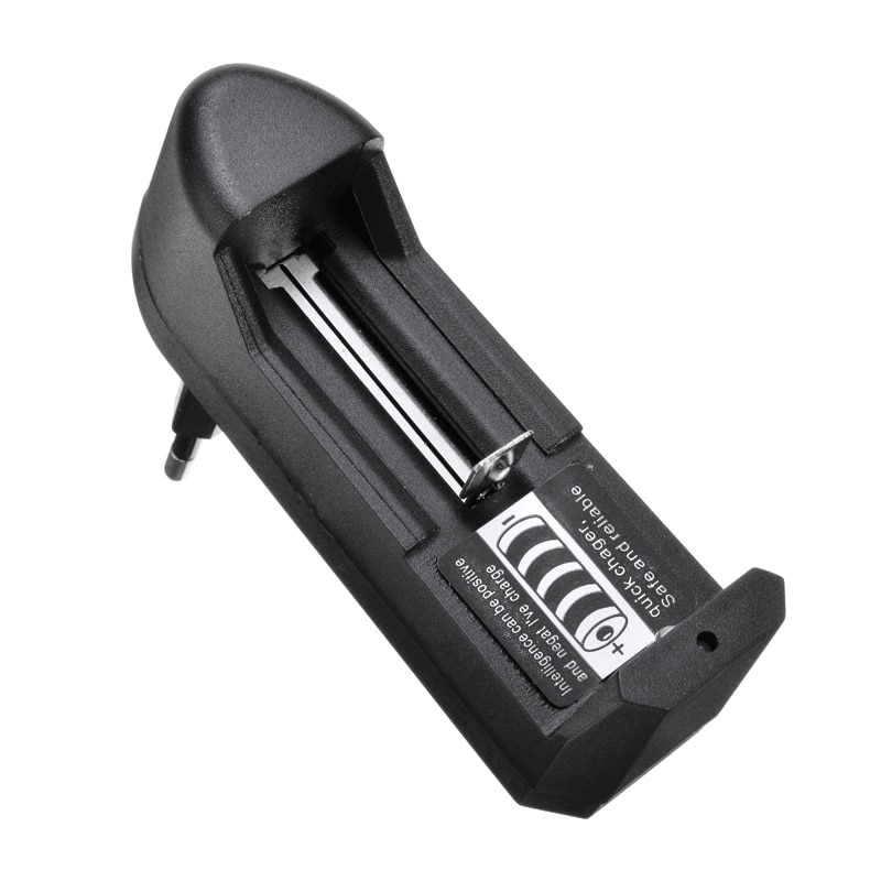 EU Plug Universal Battery Charger For 18650 16340 14500 Li-ion Rechargeable Battery Charger