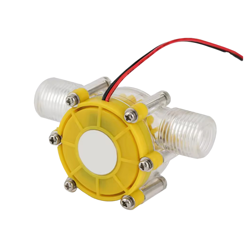 F50 Micro Hydro Generator 5V Water Flow Turbine Hydroelectric Power Yellow