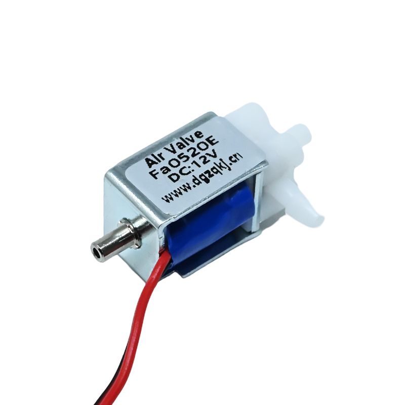 FA0520E 12V DC 2-position 3-way Small Mini Electric Solenoid Valve for Air / Gas.