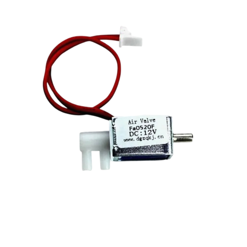 FA0520F 12V DC 2-position 3-way Small Mini Electric Solenoid Valve for Air / Gas