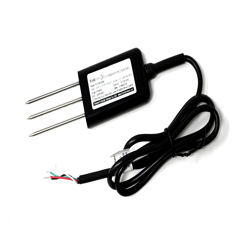 FirstRate FST100-2006A Soil Temperature, Moisture & Conductivity Sensor, RS485, -40~85 °C, 0~100%PH, 0~20 mS/cm