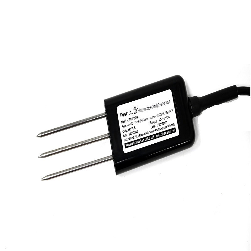 FirstRate FST100-2006A Soil Temperature, Moisture & Conductivity Sensor, RS485, -40~85 °C, 0~100%PH, 0~20 mS/cm