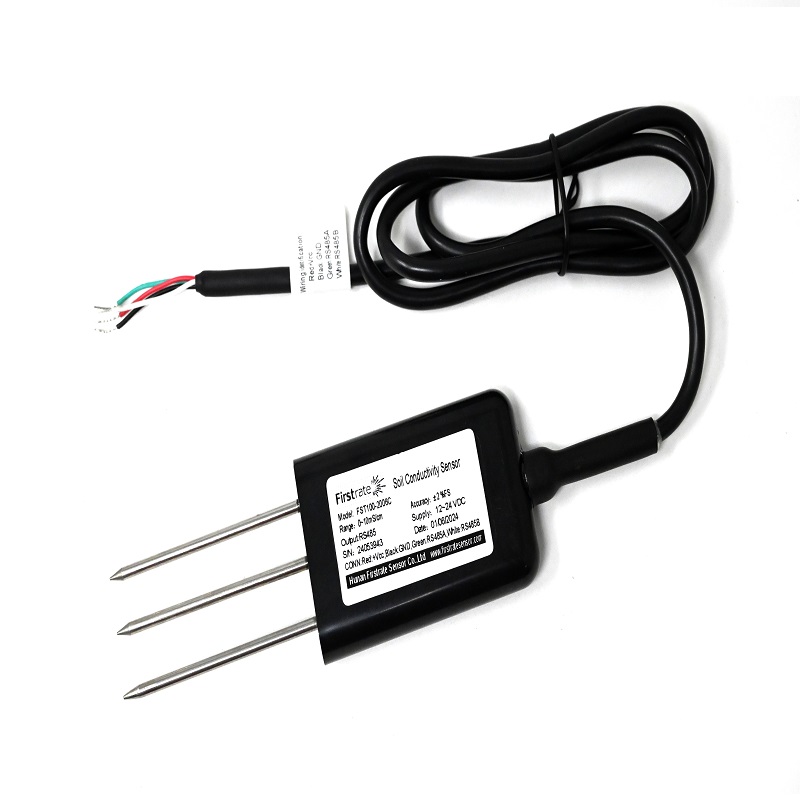 FirstRate FST100-2006C Soil Conductivity Sensor Material Graphite, Range: 0~10 mS/c (RS485)
