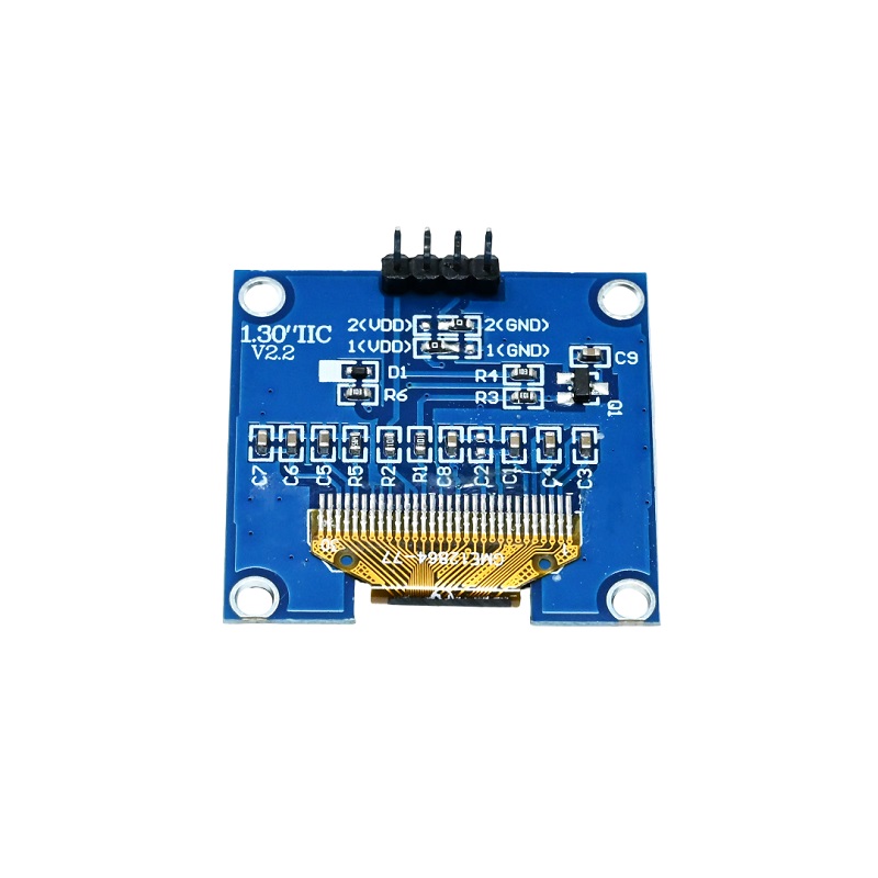 GoldenMorning 1.3 Inch I2C OLED Display Module 4pin- WHITE