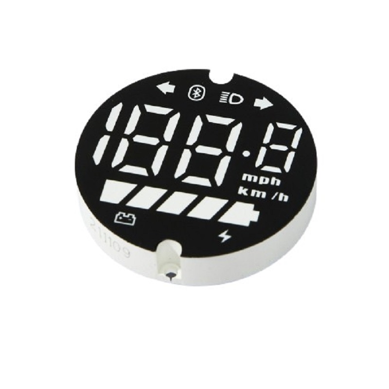 High brightness digital screen for electric scooter