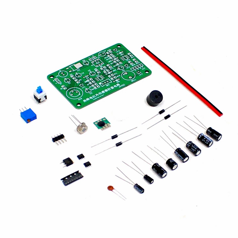 Human Body Sensing IR Pyroelectric Infrared Sensor Anti-theft Alarm Electronic KIT