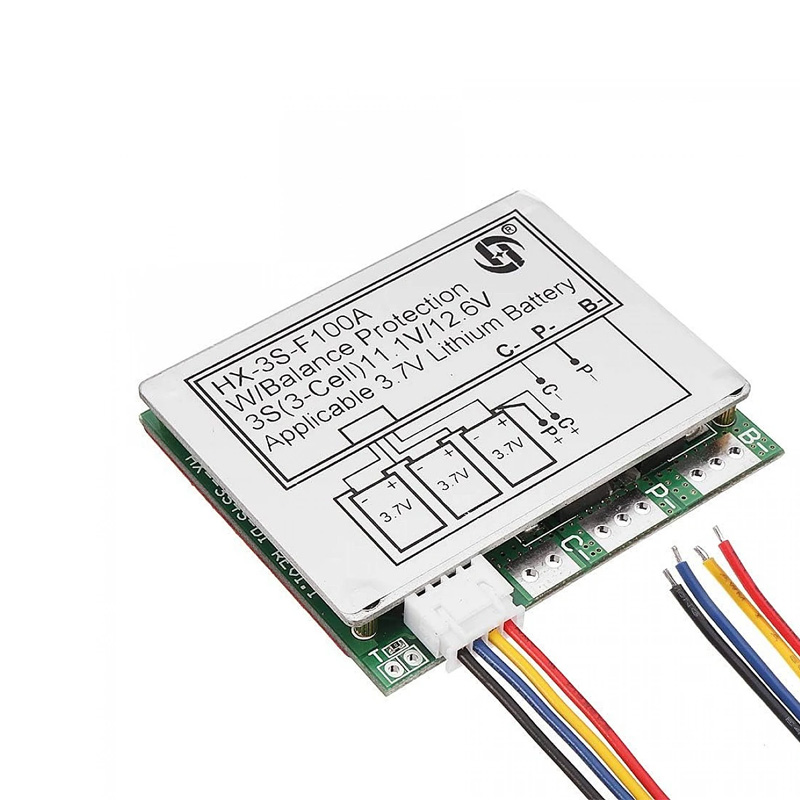 HX-3S-F100A Lithium Battery Protection Board 3S 11.1V/12.6V